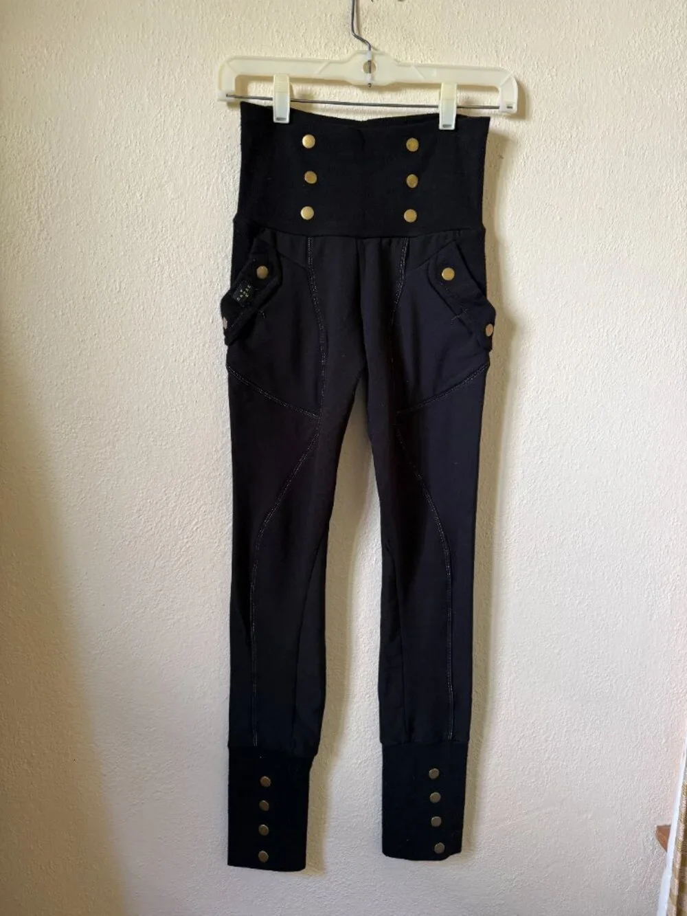 CROSSFOX Battalion Militia Trouser Leggings BLACK, NWOT - Picture 3 of 7
